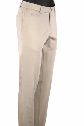 Ballin Mens Xtreme Comfort Sateen Casual Pants In Stone