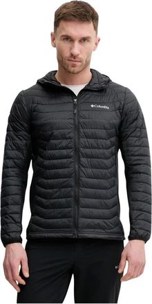 Columbia Giacca Piumino Hybrid con Cappuccio Powder Pass - - Sport - Uomo - Nero - L