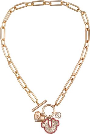 True Religion Charmy link necklace in Rose Gold at Nordstrom