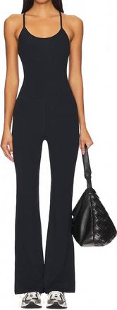 SPLITS59 Raquel Airweight Jumpsuit 30 In Black