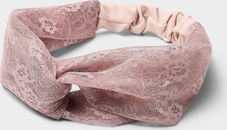 Simons Womens Floral lace interlaced headband