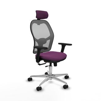 Piqueras y Crespo Silla De Oficina Piqueras Y Crespo Jorquera Negro Espuma Inyectada