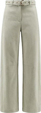 Pinko Lexy Trousers In Viscose Blend