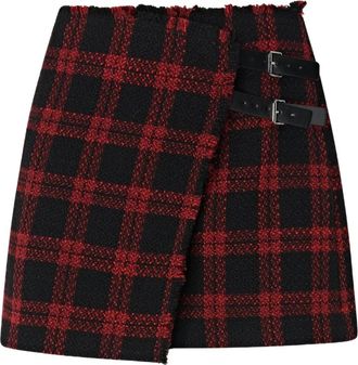Pinko Pinko, Rokken, Dames, Veelkleurig, XS, Tweed, Grevillea Tweed Rok