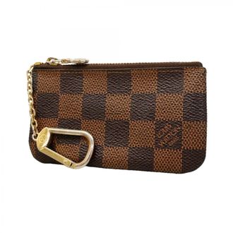 Louis Vuitton Ebene Coin Purse/Coin Case (Pre-Owned)
