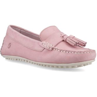 Sperry Top-Sider Salvador Slip On Nubuck Dames Roze Moccasinschoenen