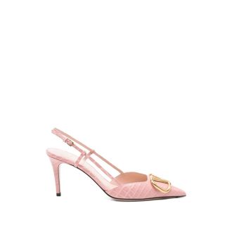 Valentino Garavani Pumps, female, Pink, Size: 7 1/2 US Valentino Garavani With Heel Pink