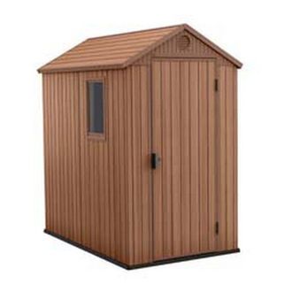 Keter Casetta da giardino darwin in evotech+ marrone - CM.125,8X184,5X205,1H