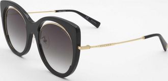 Escada Womens SESA58F-A02WB-54 SESA58F 54 A02WB Sunglasses - Black - One Size