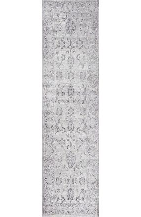 Jonathan Y Designs Lotus Modern Persian Floral Area Rug in Gray at Nordstrom, Size 4Ft 0In X 6Ft 0In