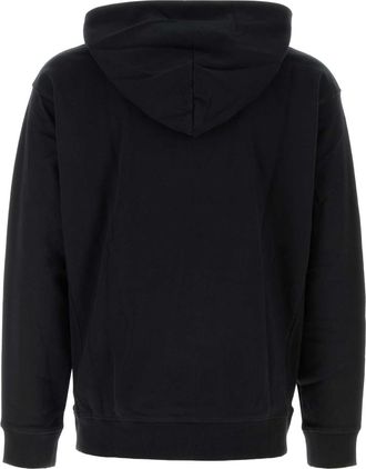 New Balance Mens Black Cotton Sweatshirt Exterior: Felpe Sweater