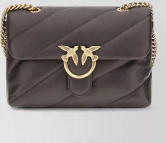 Pinko love bag puff maxi leather shoulder bag