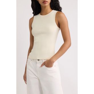 Solid & Striped The Lucerne Ribbed Tank in Brule at Nordstrom, Size X-Small