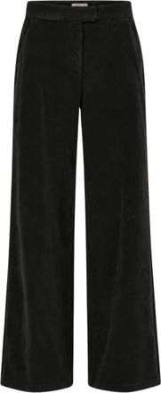 Marella Emmtirsi 2 Wijde Broek - Dames - Wijde Broeken - Zwart - XS - Polyester - Broeken