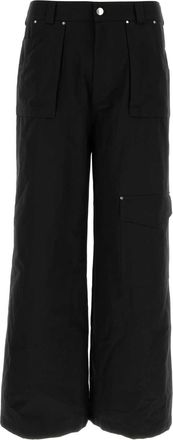 Alexander McQueen Alexander Mcqueen Mens Black Cotton Cargo Pant - Size EU 50 (Mens)