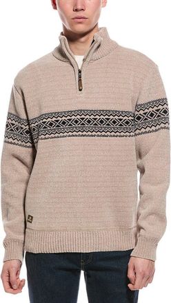 Point Zero Semi Fit 1/4-Zip Mock Neck Sweater