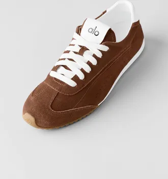 Alo Sunset Sneaker in Rich Sun Kissed Brown, Size: 9.5W