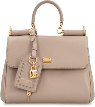 Dolce & Gabbana Top Handle Bag - Taupe
