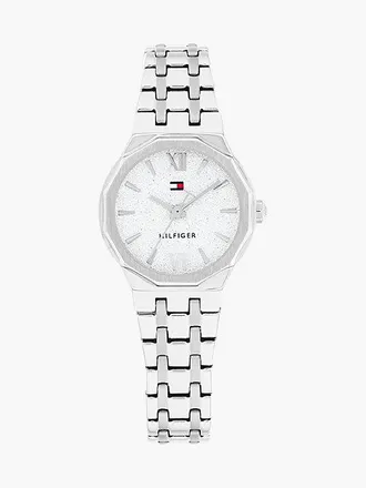 Tommy Hilfiger Reloj de acero inoxidable con eslabones