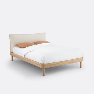 La Redoute Interieurs Bed met hoofdbord en lattenbodem, Amedi