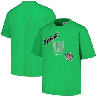 Pleasures Mens PLEASURES Green Detroit Tigers Repurpose T-Shirt at Nordstrom, Size Medium