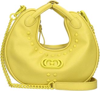 La Carrie Frivolous Leren Tas - Dames - Handtassen - Geel - ONE Size - Leer - Tassen
