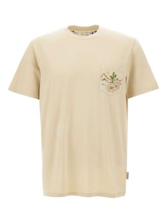 Bob T-shirt con ricamo - Toni neutri