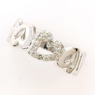 C&A White Gold White Gold (14K) Band Ring (Pre-Owned)