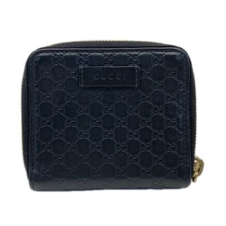 Gucci Microguccissima Black Leather Wallet (Bi-Fold) (Pre-Owned)