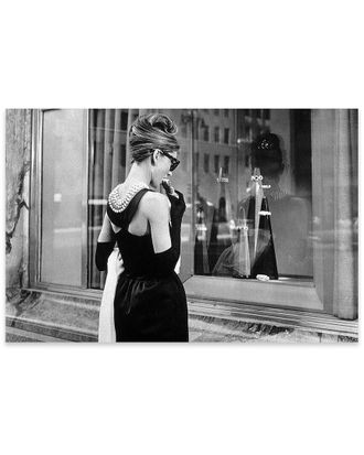 iCanvas Icanvas Diamants Sur Canape Breakfast At Tiffanys De Blakeedwards Avec Audrey Hepburn 1961 Print On Acrylic Glass By Rue Des Ar
