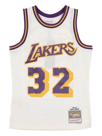 Mitchell & Ness Lakers 1984 Magic Johnson tank top - White