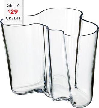 iittala Aalto 6.25In Clear Vase