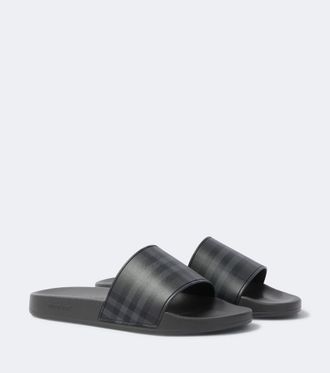 Burberry Burberry Check slides