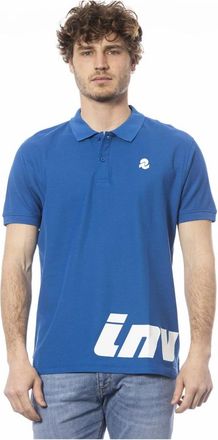 Invicta Big Logo Polo - Heren - Polos - Blauw - XL - Katoen - Tops