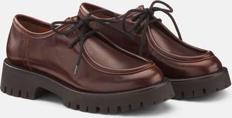 La Redoute Collections Glad leren derbys met profiel