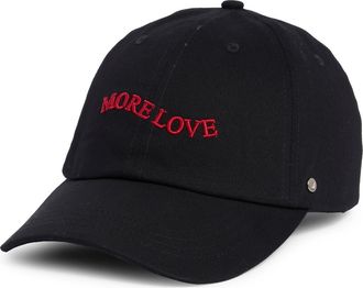 Steve Madden More Love Baseball Cap in Black at Nordstrom Rack