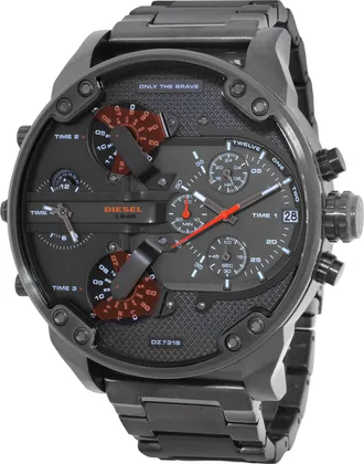 Diesel Mr Daddy 2.0 Quartz Gunmetal Dial Mens Watch DZ7315