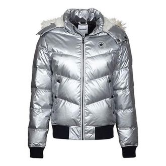 Converse (WMNS) Converse Down Jacket Silver 10002882-A01