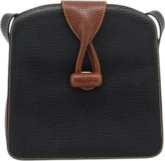 Loewe Pre-owned Leather Crossbody Bag - Dames - Vintage Schoudertas - Bruin - ONE Size - Leer - Vintage