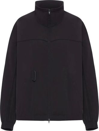 Balenciaga stretch tracksuit jacket - Black