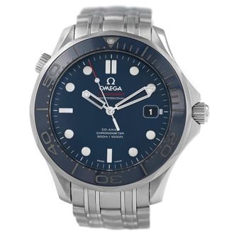 Omega Pre-owned Omega Seamaster Blue Dial Mens Watch 212.30.41.20.03.001
