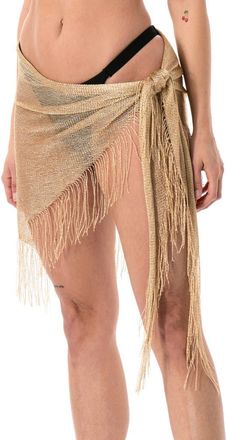 Nicole Miller Netted Sarong in Gold at Nordstrom Rack