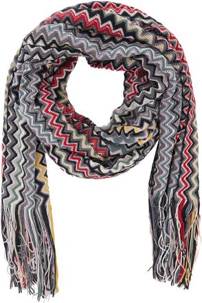 Missoni Womens Scarf Multicolour Wool Blend Scarfs