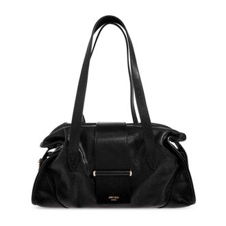 Jimmy Choo London Bar Filo Medium Tas - Dames - Schoudertassen - Zwart - ONE Size - Leer - Tassen
