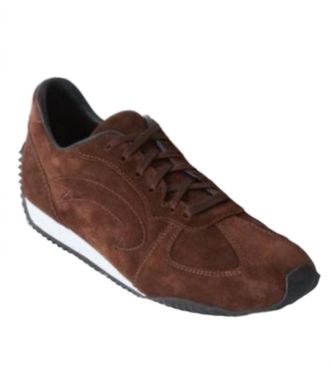 Rachel Comey Womens Fox Suede Sneaker In Dark Chocolate