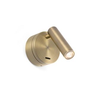 Faro Barcelona Boc Aplique Lector Bronce
