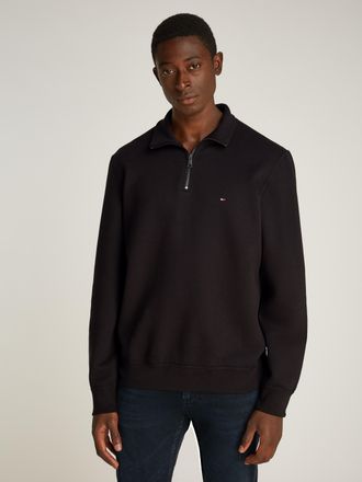 Tommy Hilfiger ESSENTIAL FLEECE 1/4 ZIP, mit Stehkragen