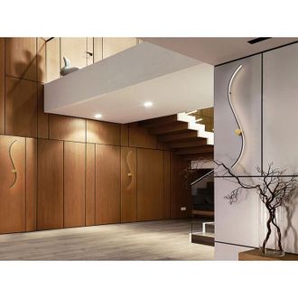 Schuller Aplique Siloe Negro-oro