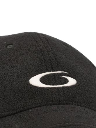 Balenciaga Fleece Baseball Cap - Black