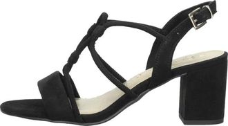 Marco Tozzi High Heel Sandalen - Dames - Sandalen met hakken - Zwart - 41 EU - Schoenen
